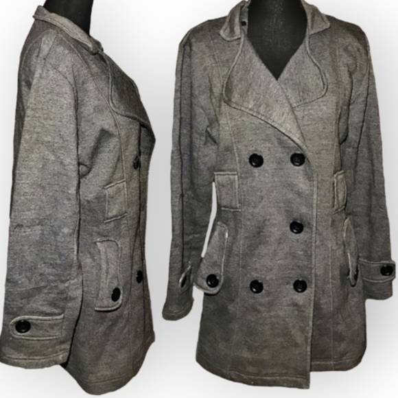 URBAN DIVA grey cloth jacket - Picture 4 of 6